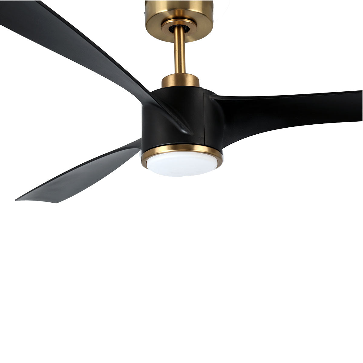 60in Edgewater Ceiling Fan with Light, DC Motor, Remote and LED