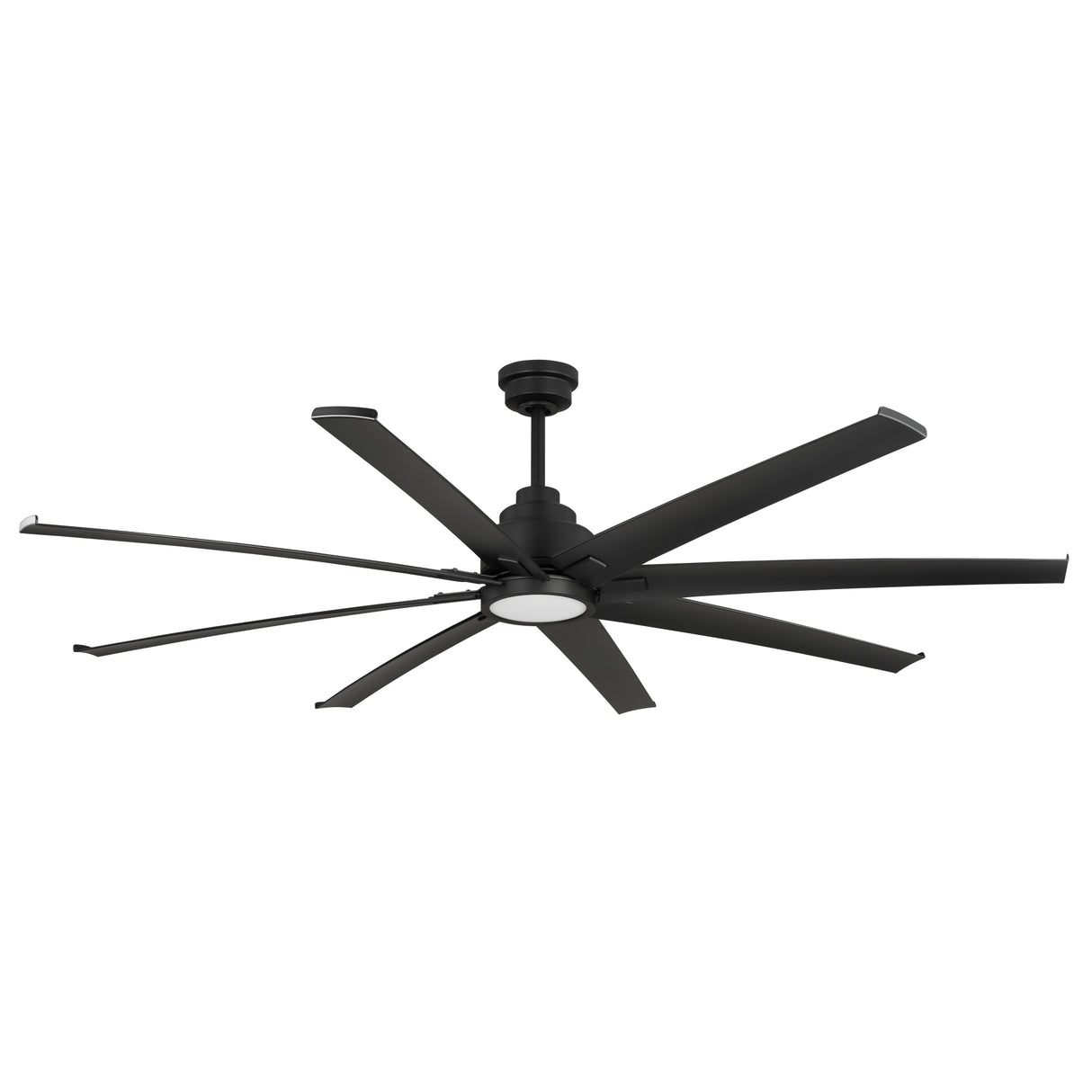 72-Inch kathy ireland HOME Torrent Outdoor Damp Rated Ceiling Fan Matte Black