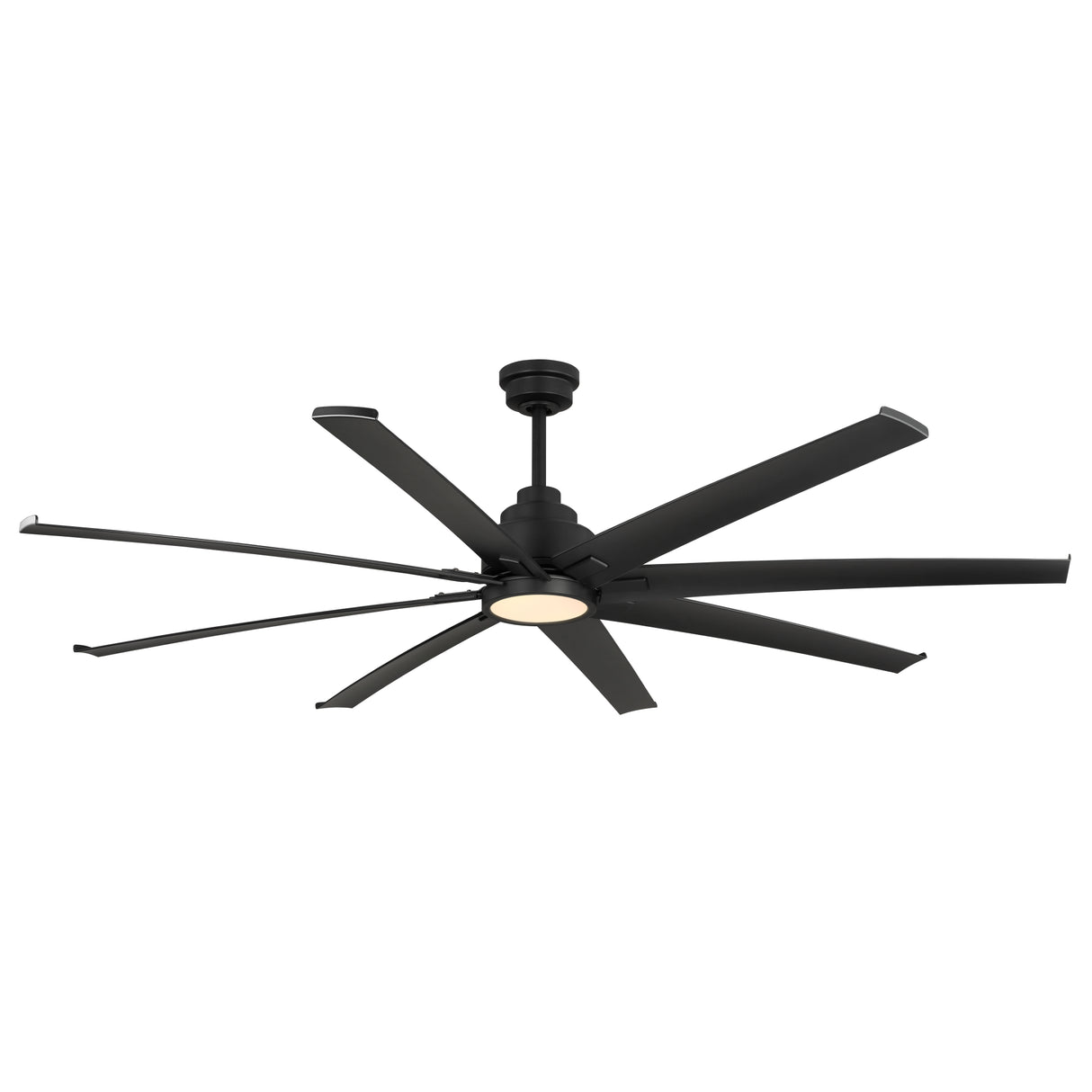 72-Inch kathy ireland HOME Torrent Outdoor Damp Rated Ceiling Fan Matte Black