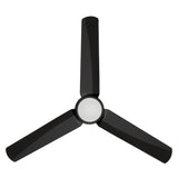 52in CAPTIVA LED 3 Blade Ceiling Fan - Matte Black
