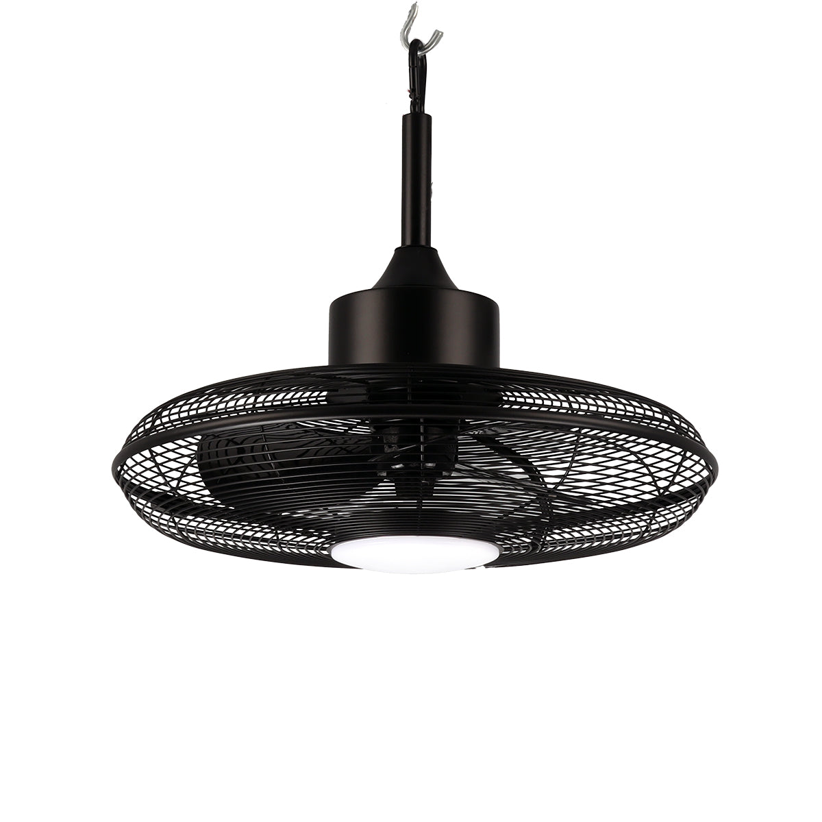 20In Markham Wet Rated Ceiling Fan - Matte Black
