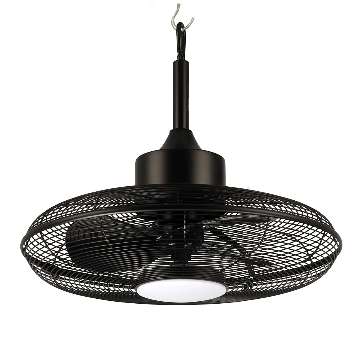 20In Markham Wet Rated Ceiling Fan - Matte Black