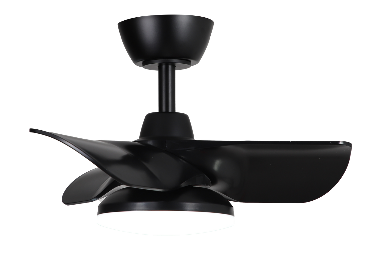 22in Plumier Ceiling Fan – Indoor Small Room Fan with Downrod