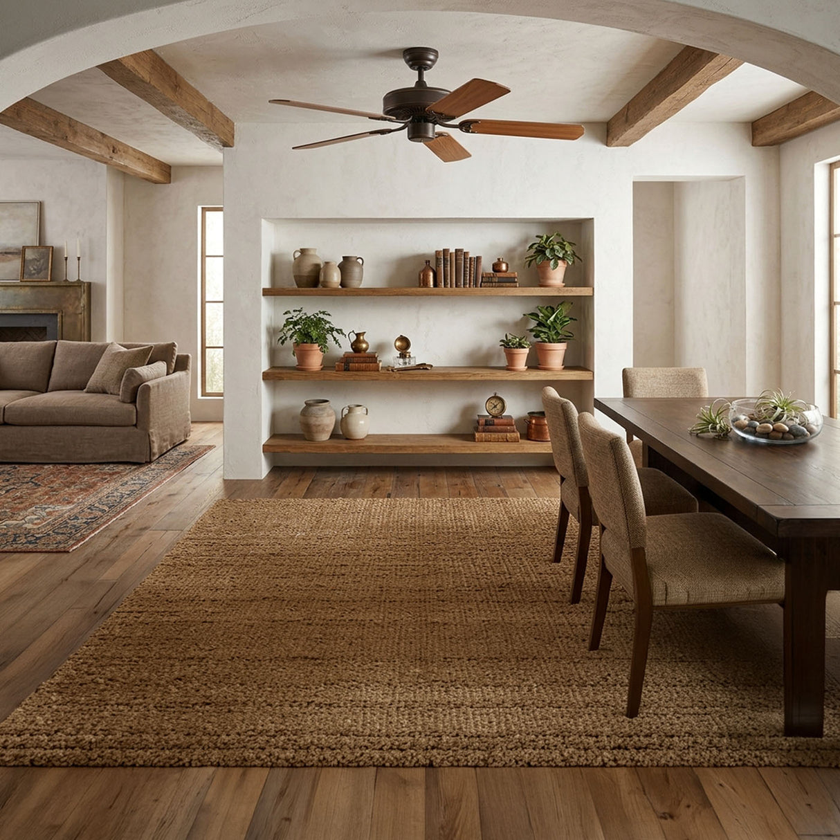 52" Main Street Ceiling Fan – Heirloom Bronze (1530-782)