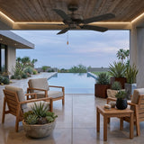 Kathy Ireland HOME® Sea Breeze 52-Inch Ceiling Fan with Weather-Resistant Blades – Oil Rubbed Bronze
