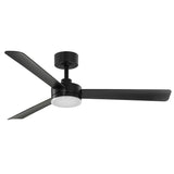 52in Biscayne Indoor ceiling fans with light, Remote DC Motor Fan and LED