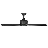 52in CAPTIVA LED MBK (DAMP) 3 Blade