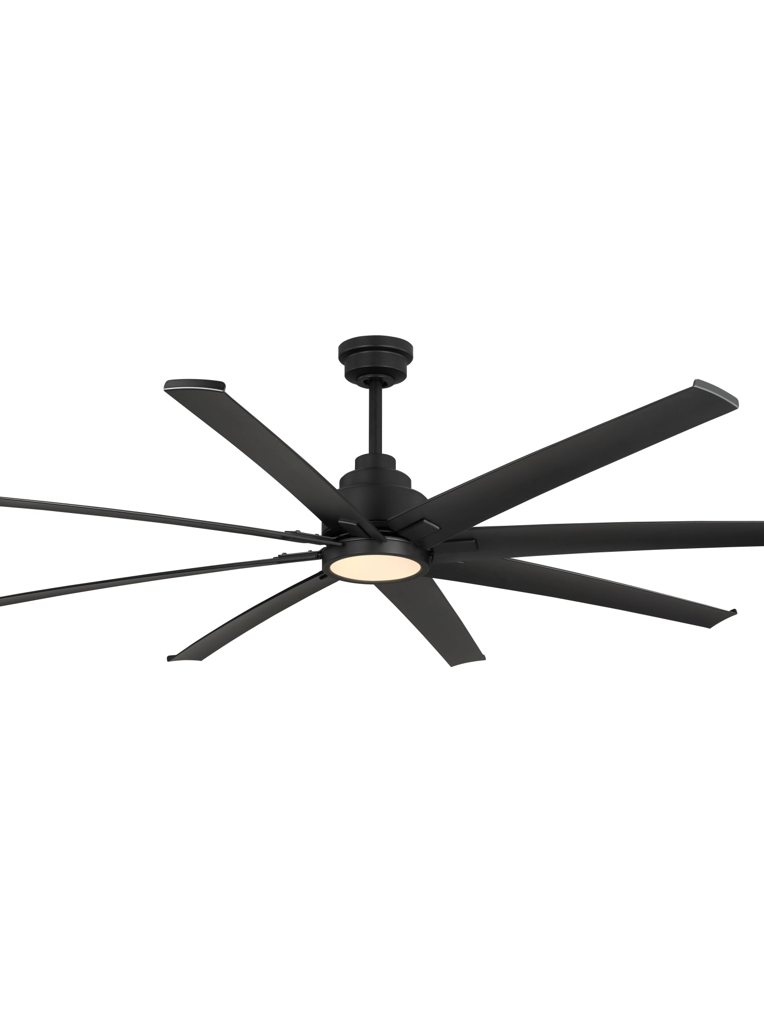 72-Inch kathy ireland HOME Torrent Outdoor Damp Rated Ceiling Fan Matte Black