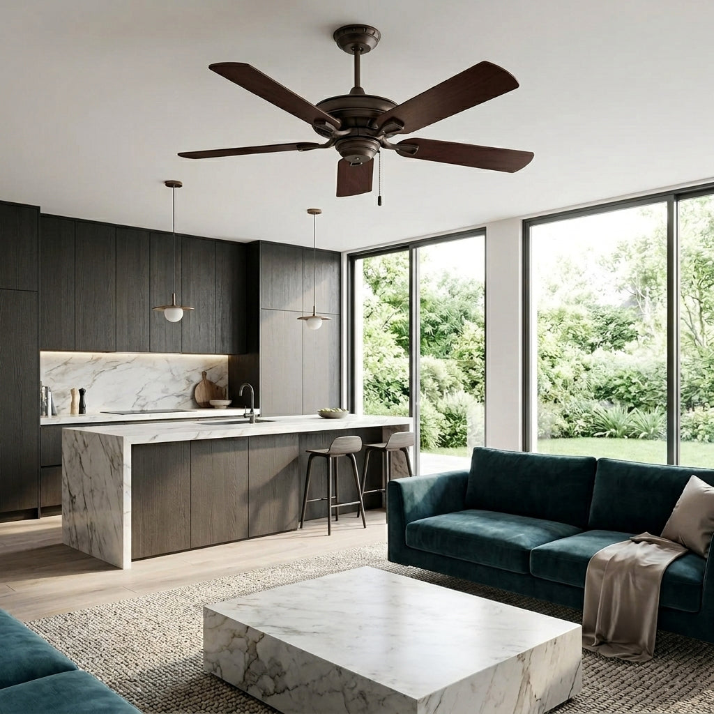 Kathy Ireland HOME® Bella 52-Inch Ceiling Fan – Oil Rubbed Bronze