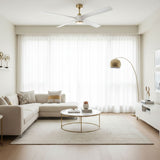 60in Edgewater Ceiling Fan with Light, DC Motor, Remote and LED