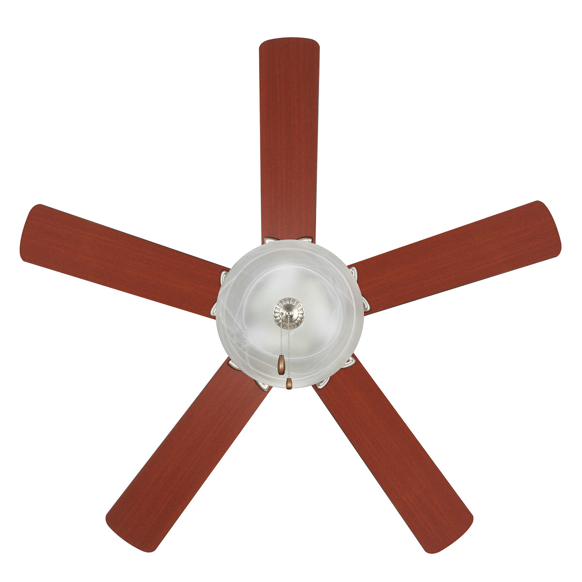 Kathy Ireland HOME® Pro Series LED Ceiling Fan – 50-Inch, Brushed Steel