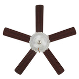 Kathy Ireland HOME® Pro Series LED Ceiling Fan – 50-Inch, Brushed Steel