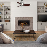 Kathy Ireland HOME® Tilo 30-Inch Ceiling Fan – Brushed Steel [CF130BS]