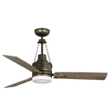 Kathy Ireland HOME® Highpointe 54-Inch LED Ceiling Fan – Golden Espresso [CF205LGES]