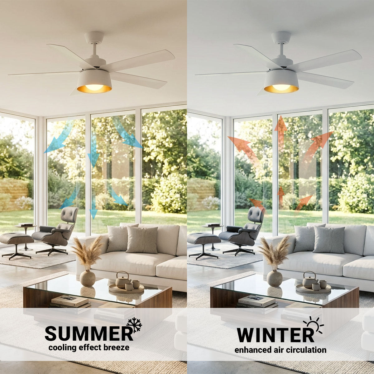 52in PINKMAN LED Matte White - Indoor/Outdoor
