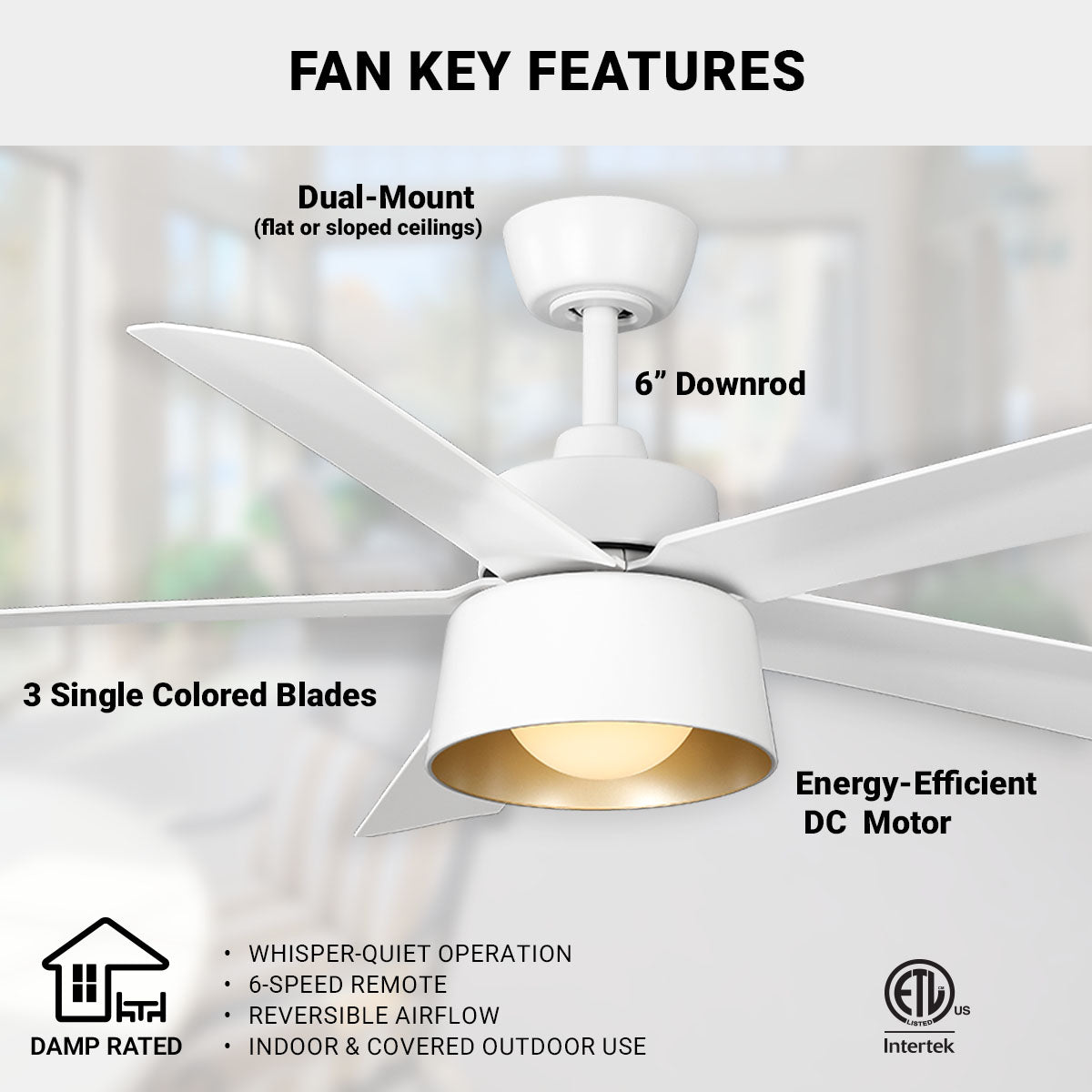 52in PINKMAN LED Matte White - Indoor/Outdoor