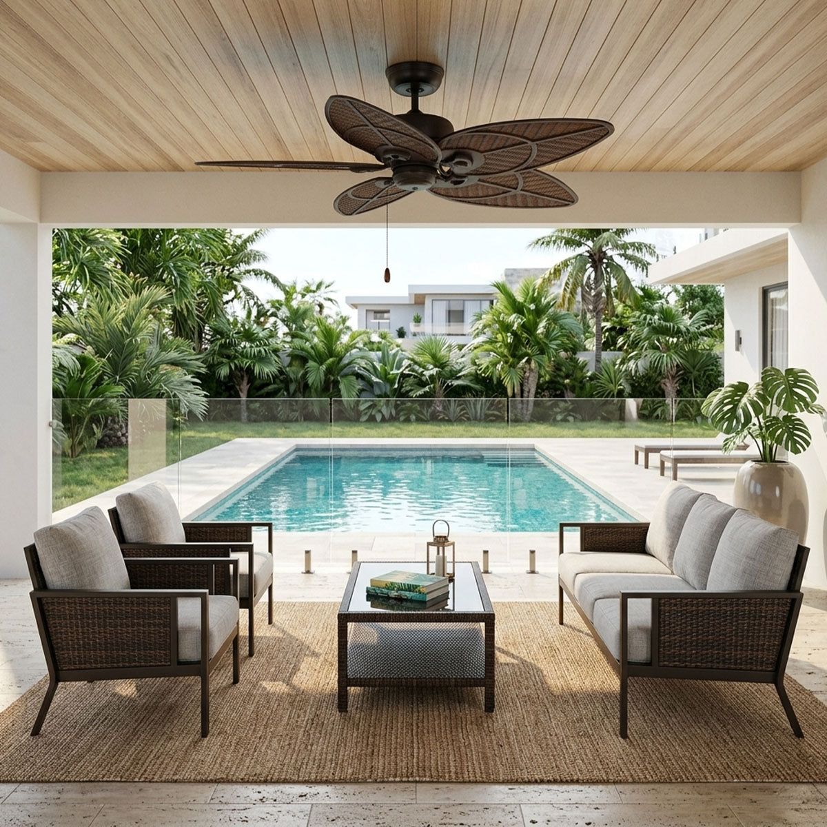 52in Batalie Breeze Outdoor Ceiling Fan