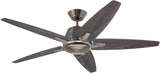 Kathy Ireland HOME® 56-Inch Euclid Ceiling Fan – Antique Pewter [CF500AP]