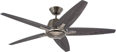 Kathy Ireland HOME® 56-Inch Euclid Ceiling Fan – Antique Pewter [CF500AP]